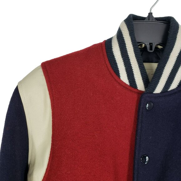 Kith Red and Navy Varsity Jacket - Picture 16 of 16